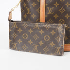 Louis Vuitton Bucket GM M42236 Monogram Canvas Brown Tote Bag Used 08E192750010