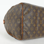 Louis Vuitton Speedy 35 M41524 Monogram Canvas Brown Used Handbag 04A295948807