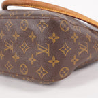 Louis Vuitton Looping GM M51145 Monogram Canvas Shoulder Bag Brown 07E023410004