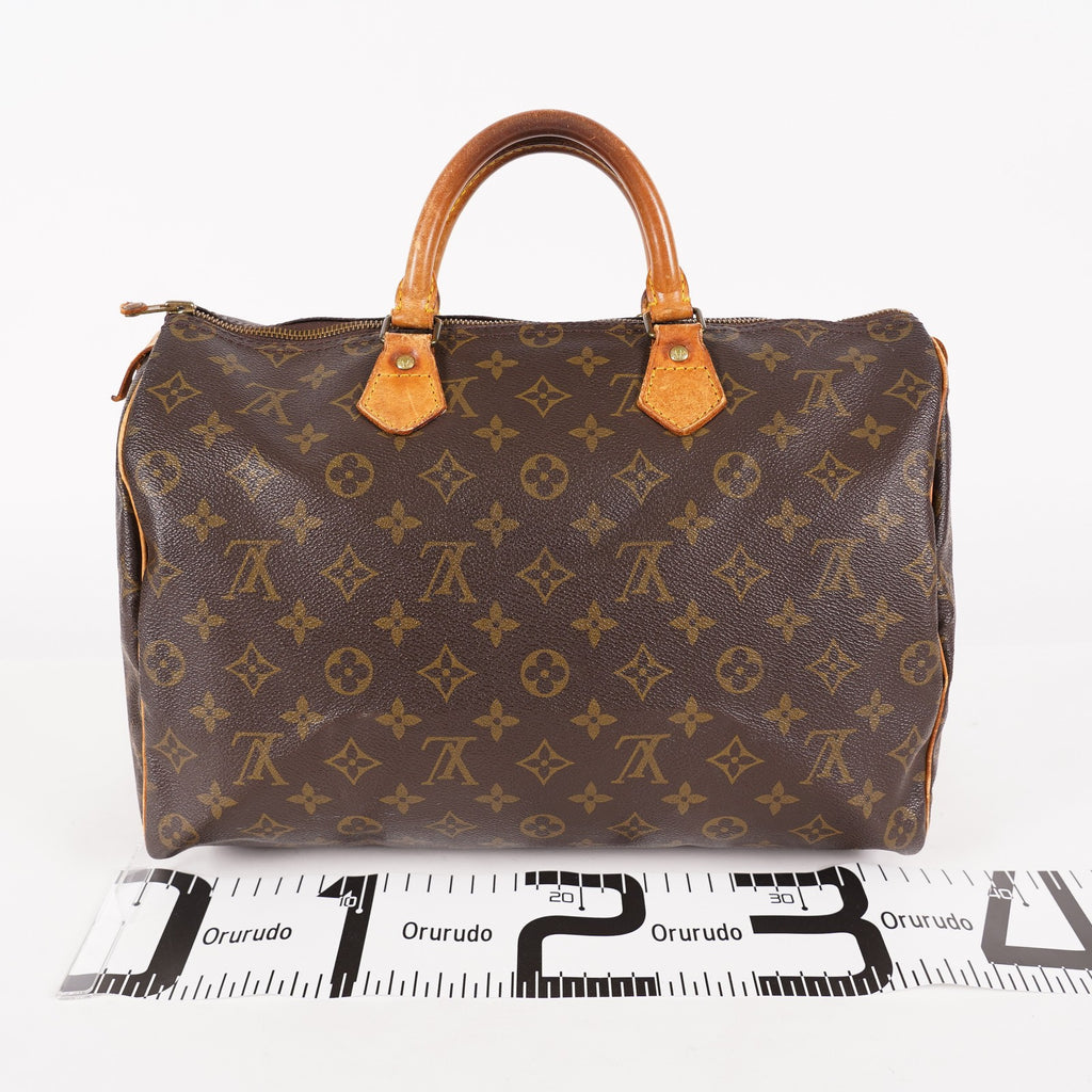 Authentic Louis Vuitton Monogram Speedy 35 Hand bag M41524 vintage 06E204180019