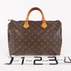 Authentic Louis Vuitton Monogram Speedy 35 Hand bag M41524 vintage 06E204180019