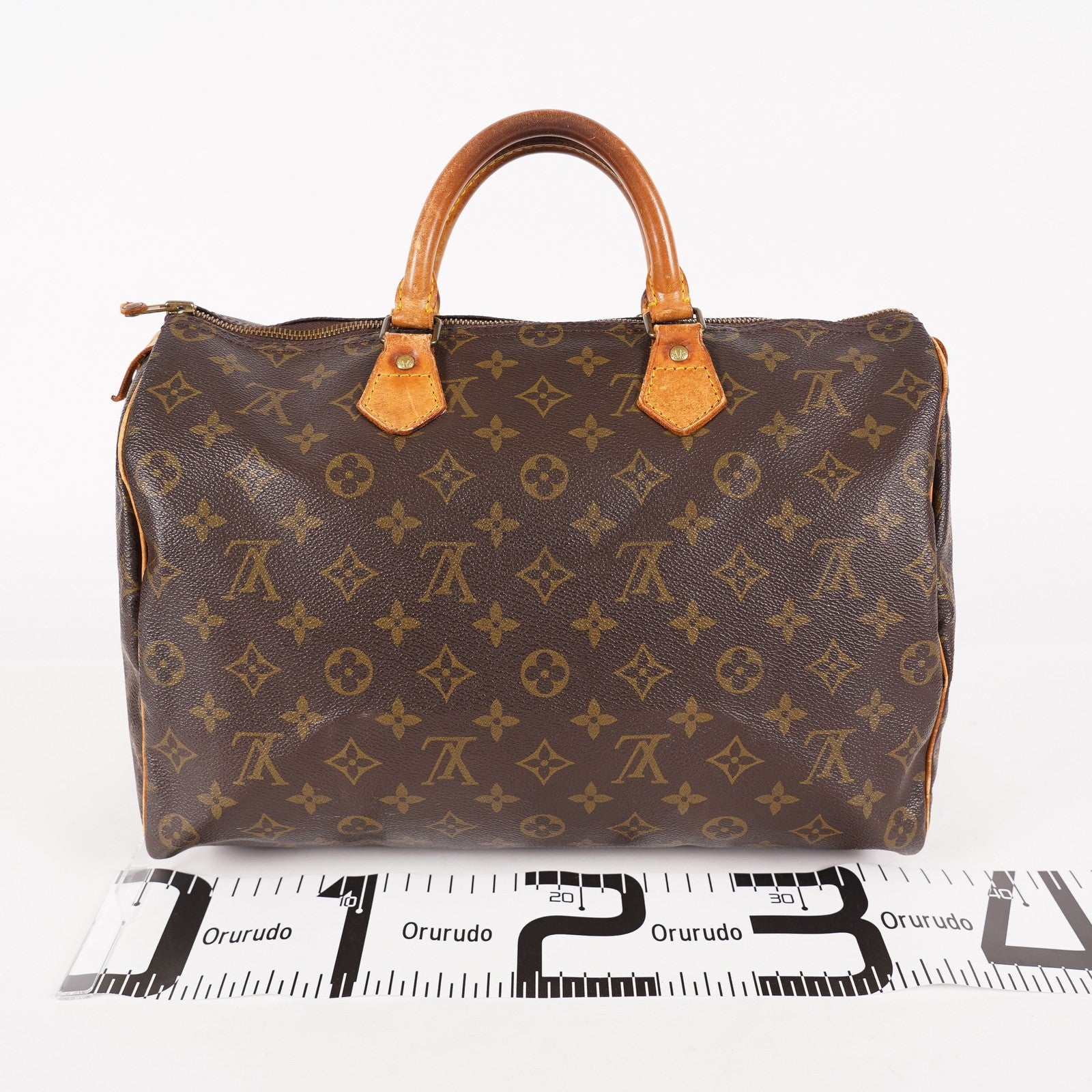 Authentic Louis Vuitton Monogram Speedy 35 Hand bag M41524 vintage 06E204180019