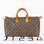 Authentic Louis Vuitton Monogram Speedy 40 Hand M41522 Boston Bag 06E063630013