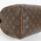 Louis Vuitton Speedy 25 M41109 Monogram Brown Boston Hand Bag Used 07E148030015
