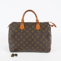 Louis Vuitton Speedy 30 M41526 Monogram Canvas Brown Used Handbag 08A045090803