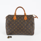Louis Vuitton Speedy 30 M41526 Monogram Canvas Brown Used Handbag 08A045090803