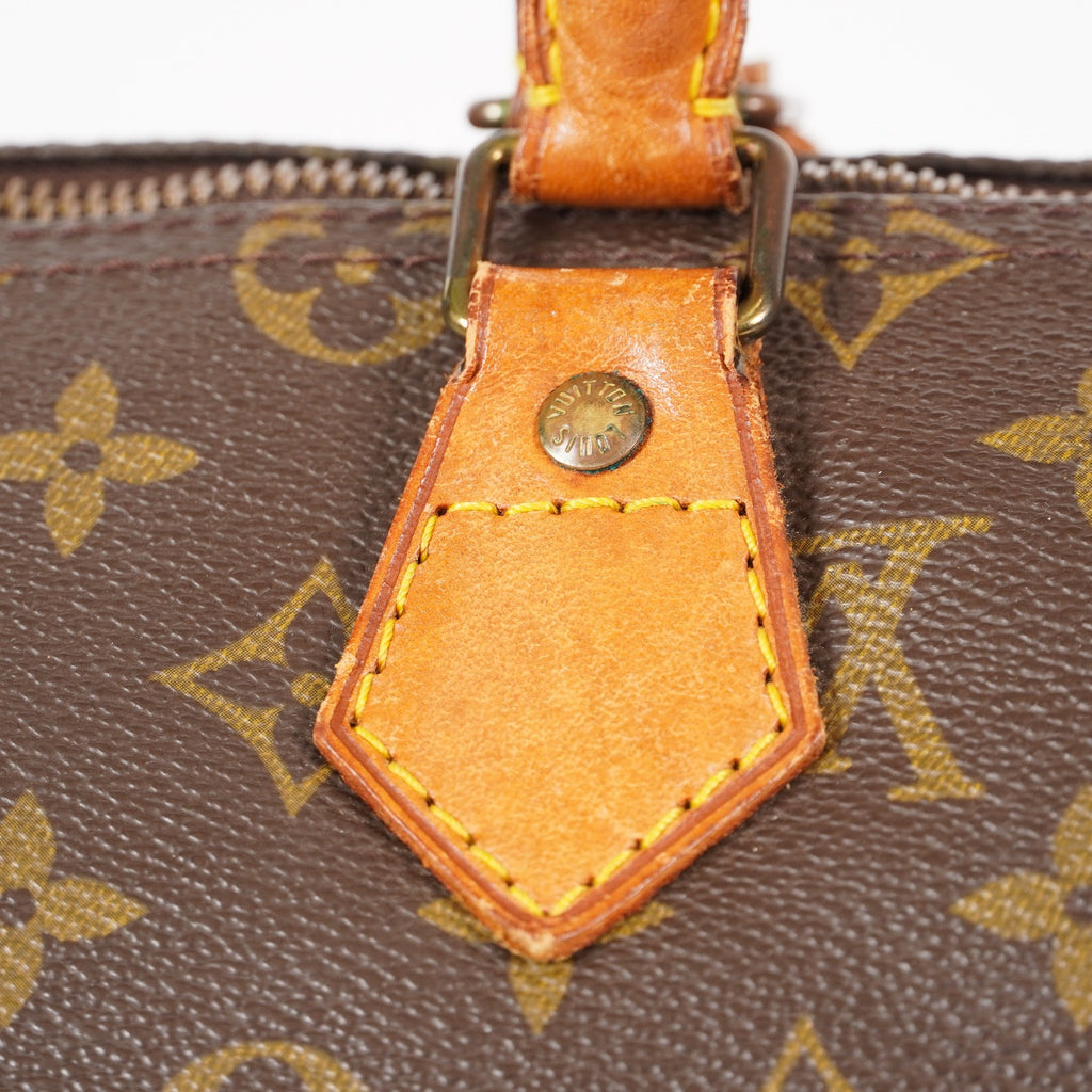 Authentic Louis Vuitton Monogram Speedy 35 Handbag vintage M41524 05E256006029