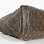 Louis Vuitton Totally MM M56689 Monogram Canvas Brown Used Tote Bag 09A033432009