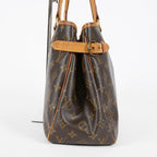 Louis Vuitton Batignolles Monogram Brown Canvas Tote M51154 Used 08A323432003