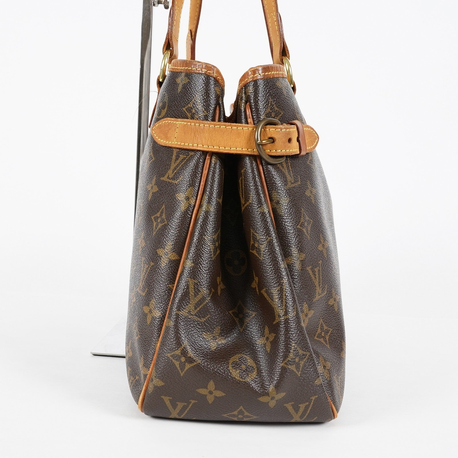 Louis Vuitton Batignolles Monogram Brown Canvas Tote M51154 Used 08A323432003