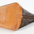 Louis Vuitton Alma PM M51130 Monogram Canvas Brown Bag Used Vintage 08A103088803