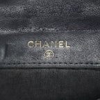 Chanel Caviar Skin Black  Trifold Wallet Compact 06E46825025