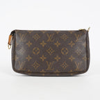 Louis Vuitton Pochette Accessoires Pouch M51980 Monogram Brown Used 07E082750007