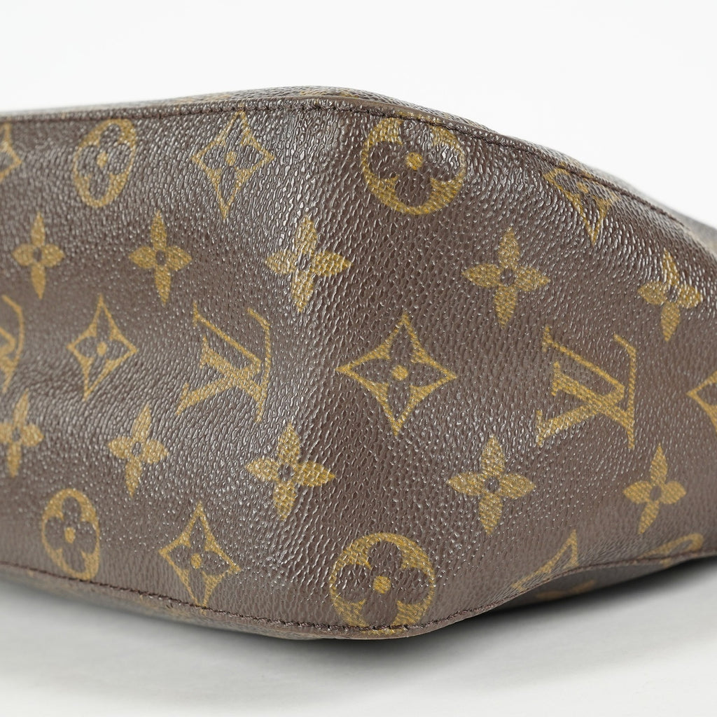 Louis Vuitton Looping MM M51146 Monogram Canvas Brown Shoulder Bag 09E032530011