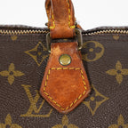 Louis Vuitton Monogram Speedy 30 Boston Handbag Brown Canvas M41526 07E124070030