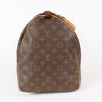 LOUIS VUITTON Keepall 50 Monogram Boston Bag USED vintage M41426 06E353190017