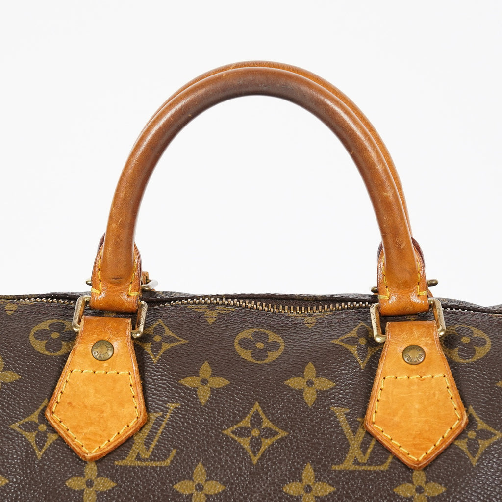 Louis Vuitton Speedy 30 M41526 Monogram Canvas Brown Handbag Used 07A296006031