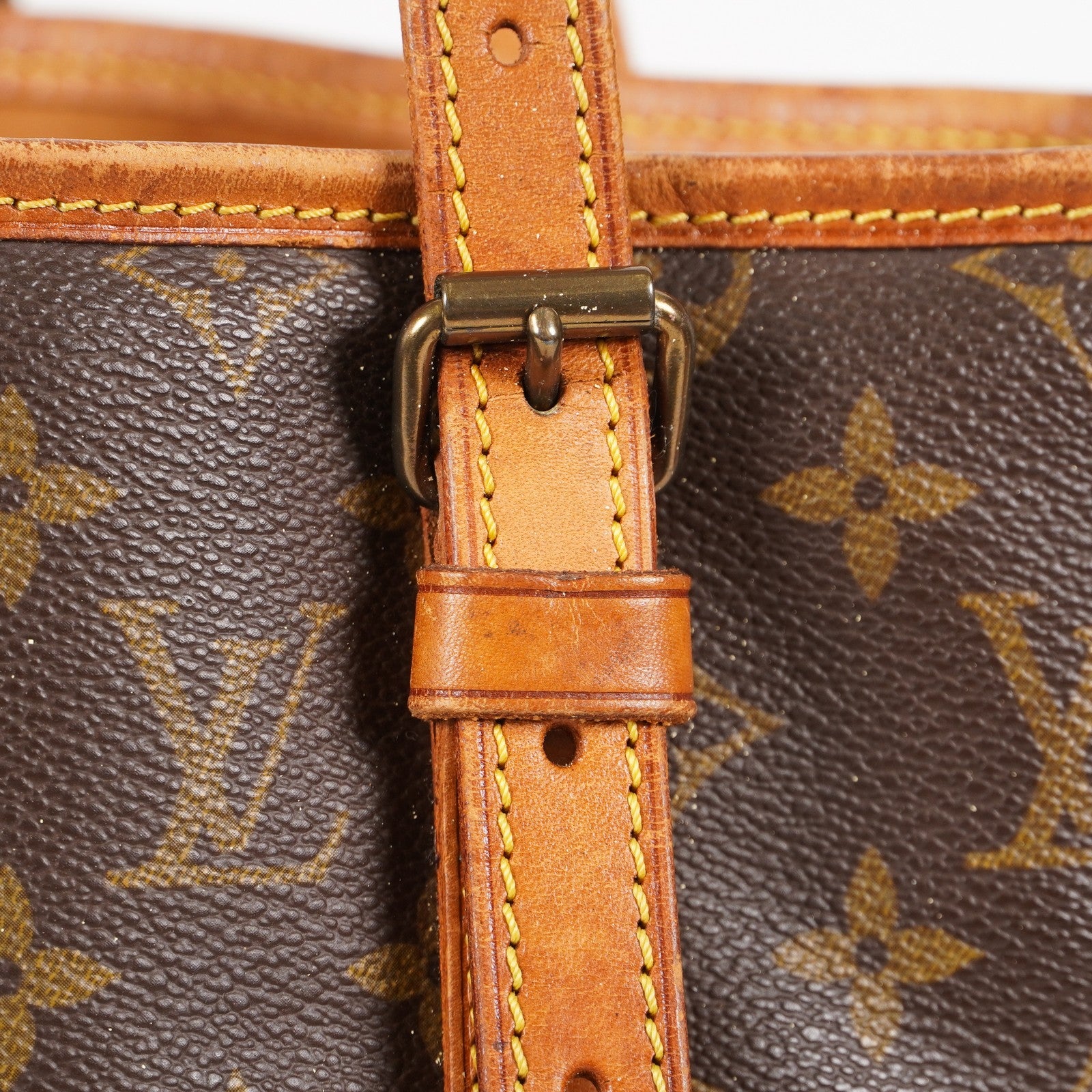 LOUIS VUITTON Monogram Bucket GM M42236 Shoulder Bag LV used 06E102173614