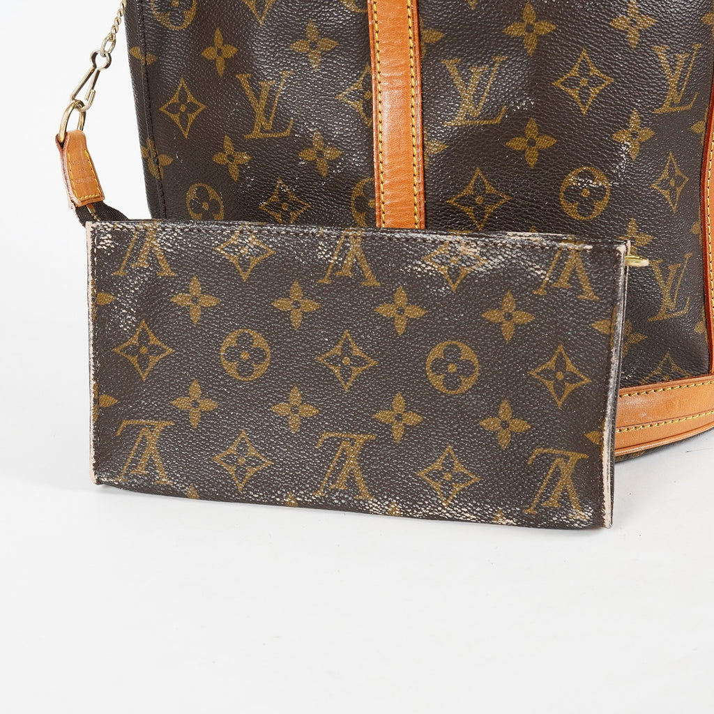 Louis Vuitton Vintage Bucket GM Monogram Brown Shoulder Bag M42236 07E182860017