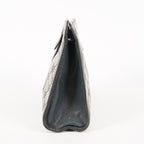VINTAGE GUCCI Clutch Bag GG Sherry Line Navy 05M02846425