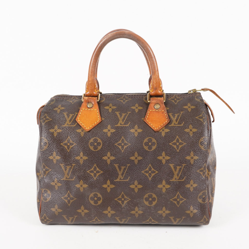 Authentic Louis Vuitton Monogram Speedy 25 Handbag vintage M41528 06E065720010