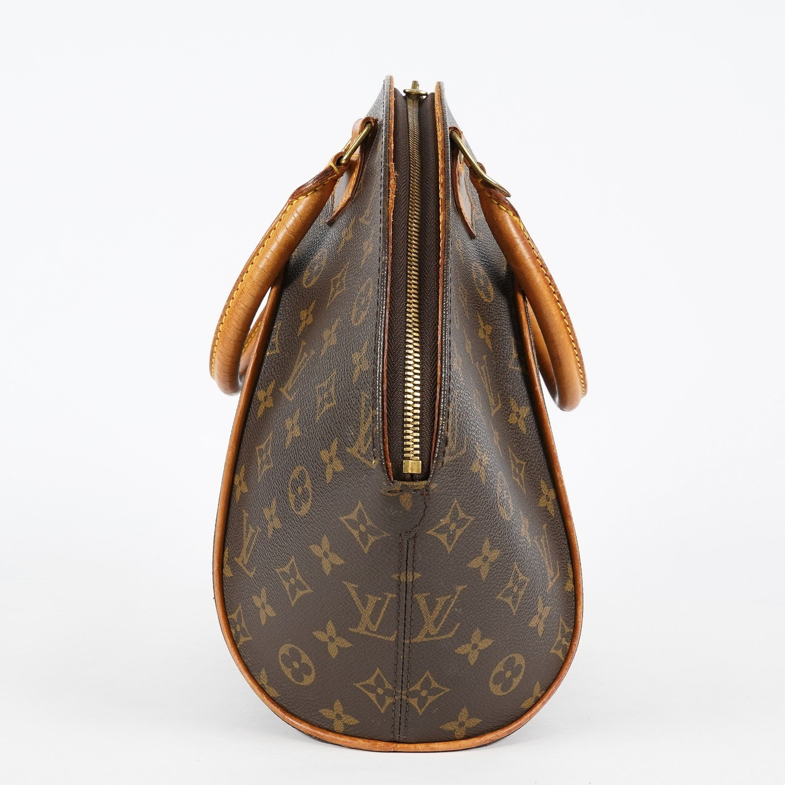 Louis Vuitton Ellipse MM M51126 Brown Monogram Canvas Handbag Used 08A033775203