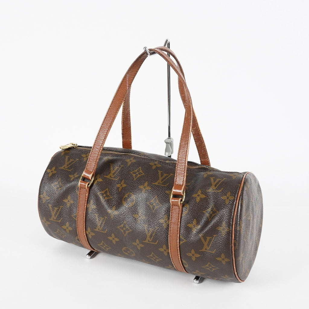 Louis Vuitton Papillon 26 Monogram Canvas Barrel Bag Brown M51385 07A202688424