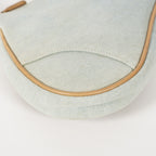 CHRISTIAN DIOR Mini Light Denim Saddle Bag Pouch vintage 12E124840016