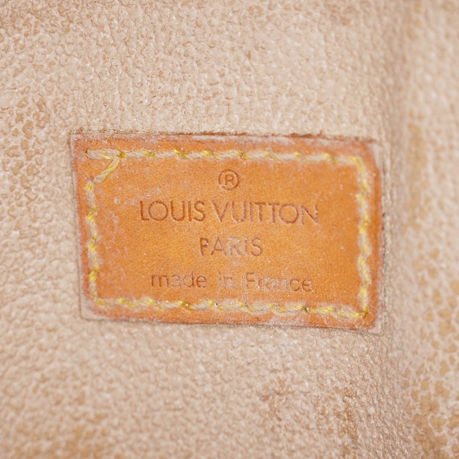 Louis Vuitton Sac Plat Monogram Canvas Hand Tote Bag Brown M51140 08E412310010