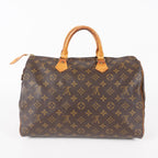 Authentic Louis Vuitton Monogram Speedy 35 Hand bag M41524 vintage 06E015170013