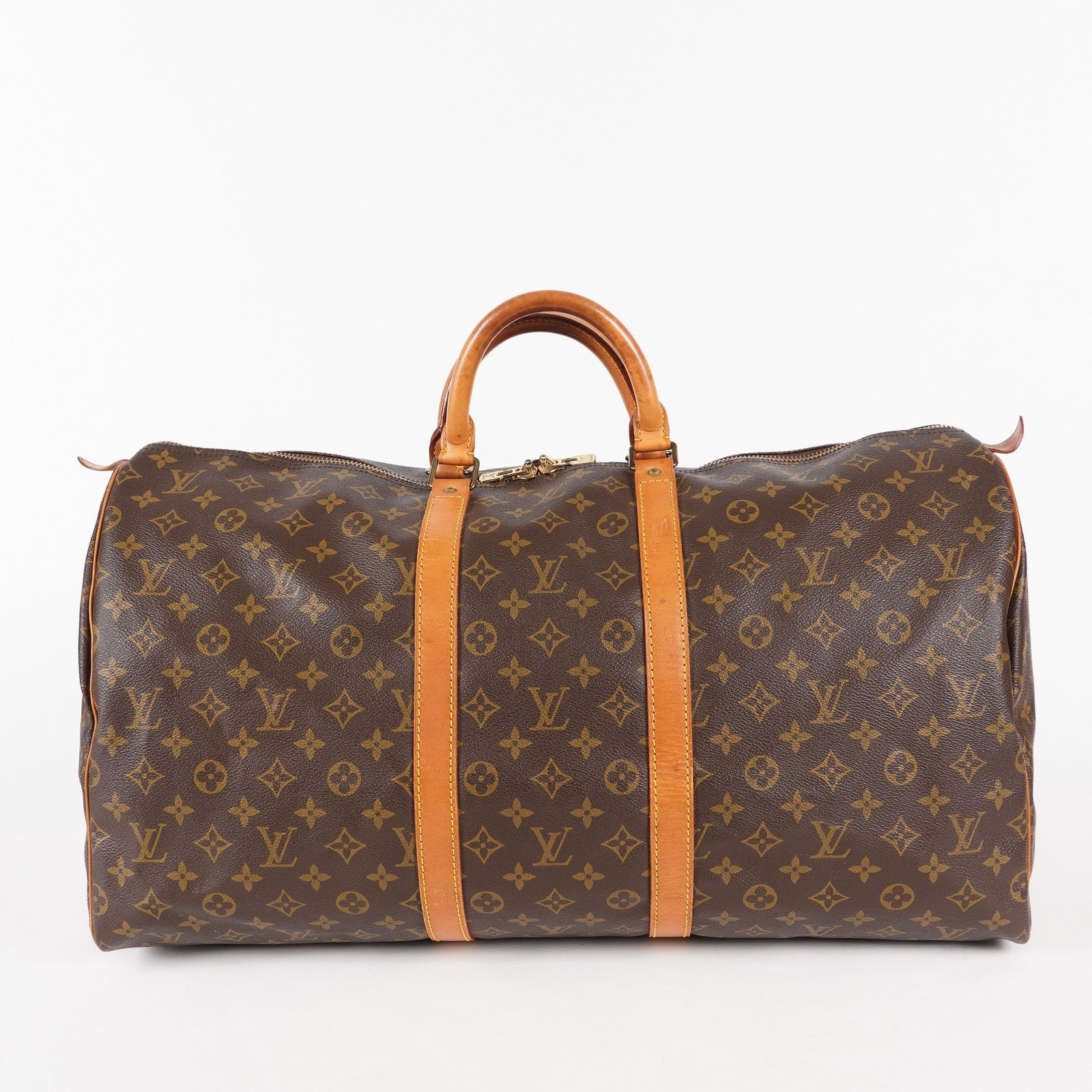 Authentic Louis Vuitton Monogram Keepall 55 Travel Bag M41424 03A155605606