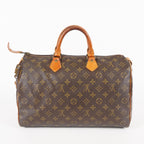 Authentic Louis Vuitton Monogram Speedy 35 Handbag vintage M41524 06E205720010