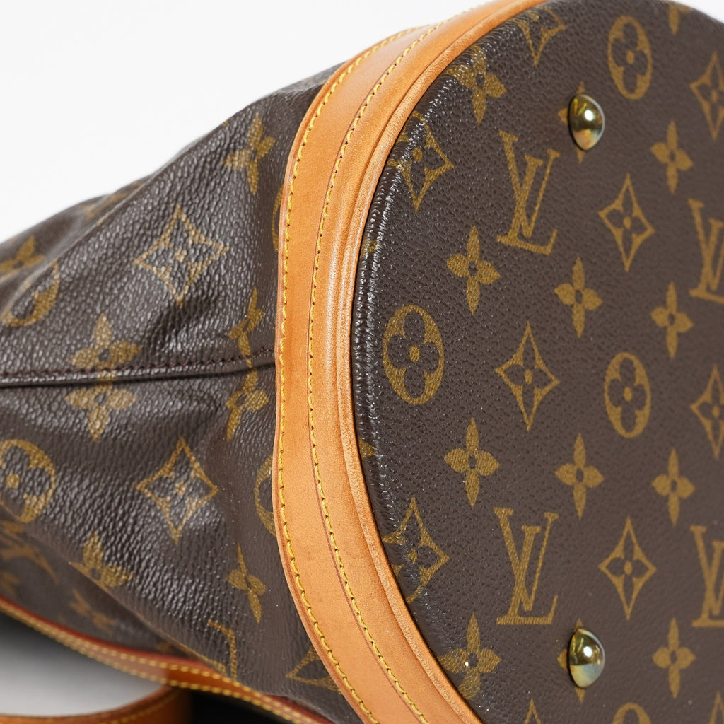Louis Vuitton Vintage Bucket GM Monogram Brown Shoulder Bag M42236 07E182860017