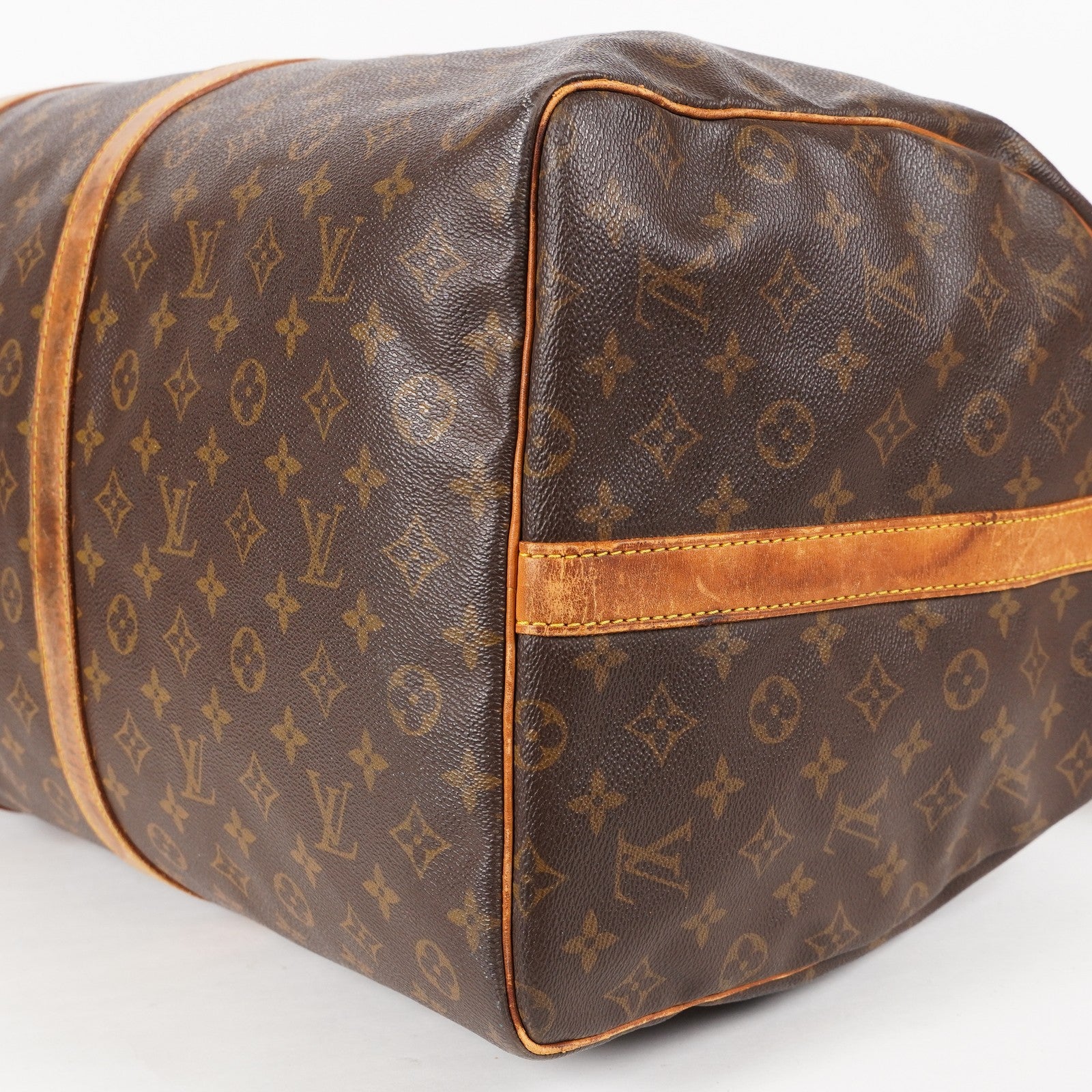 LOUIS VUITTON Monogram Keepall 60 Boston Bag LV Auth M41422 06E104620013