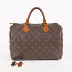 Authentic Louis Vuitton Monogram Speedy 30 Hand bag M41526 vintage 06E264070023