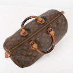 Authentic Louis Vuitton Monogram Speedy 35 M41524 Handbag VINTAGE 12E203960020