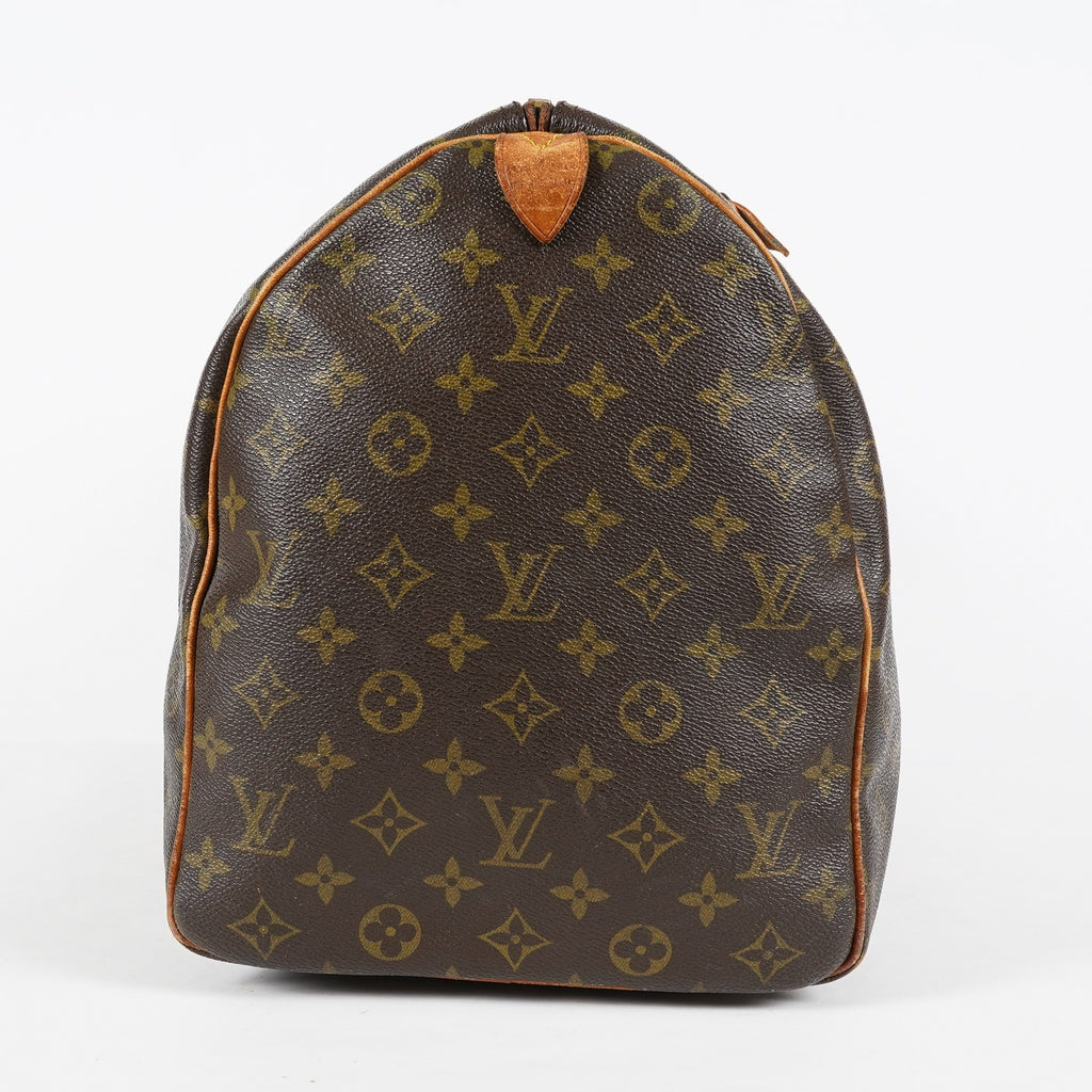 Louis Vuitton Keepall 45 Monogram Canvas Brown Duffle M41428 Used 08A143546403
