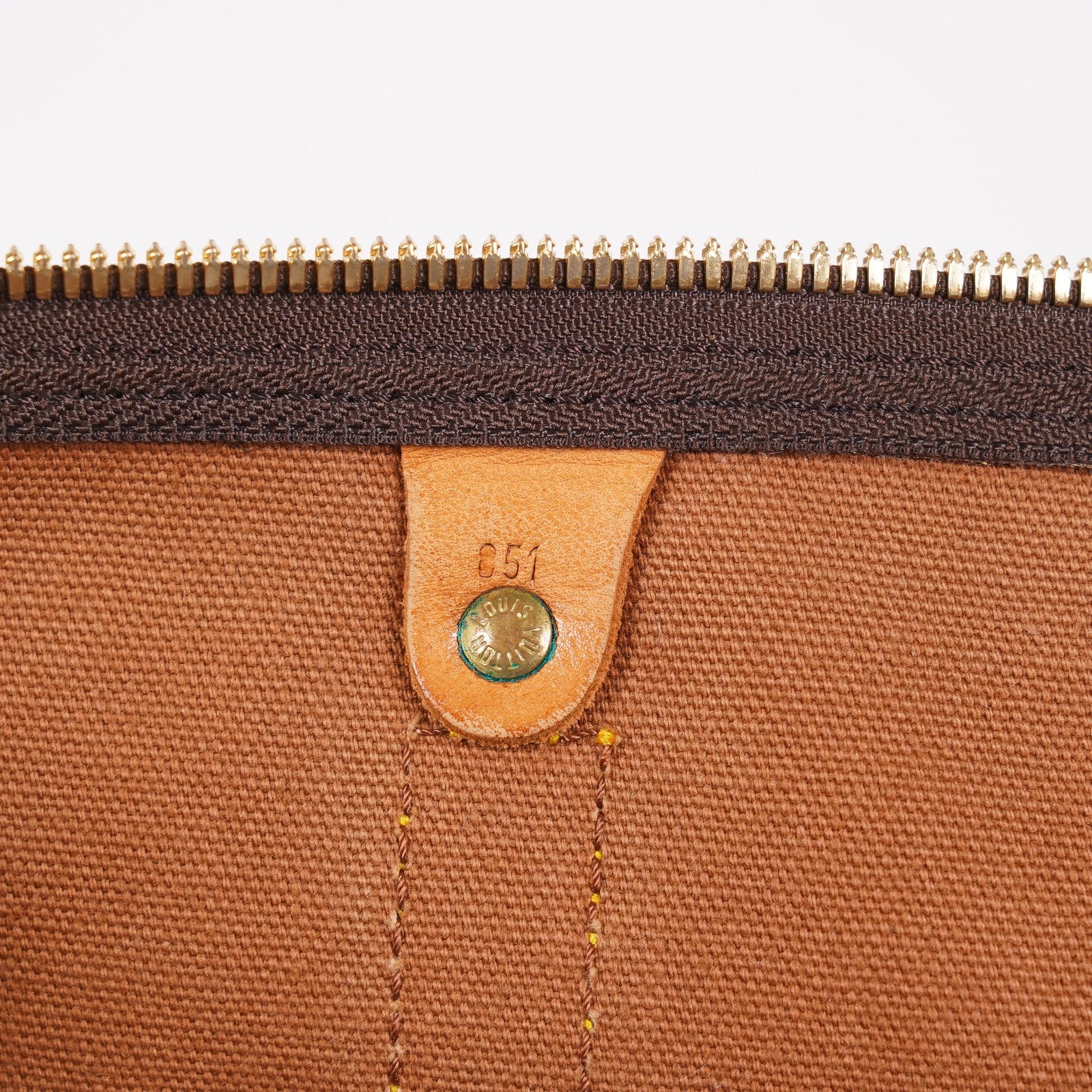 LOUIS VUITTON Monogram Keepall 60 Boston Bag LV Auth M41422 06E153630029