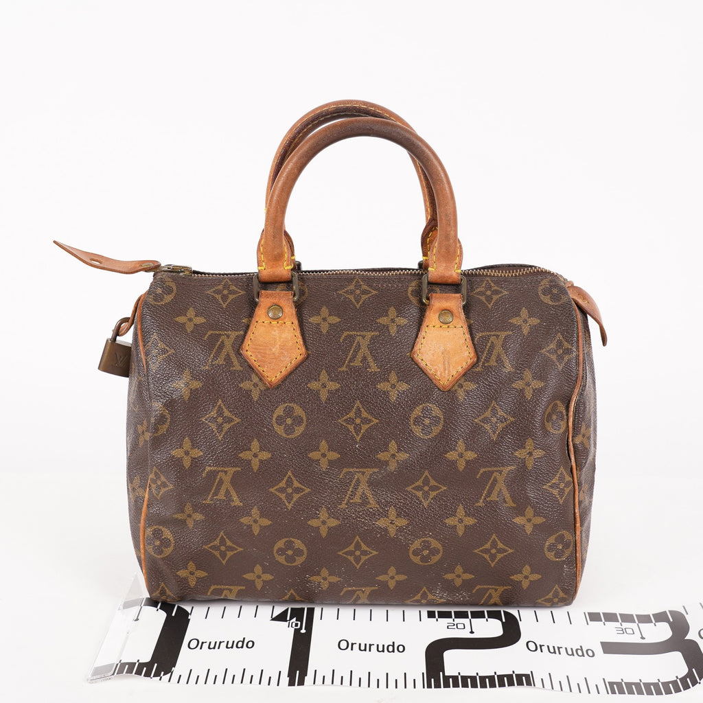 Authentic Louis Vuitton Monogram Speedy 25 Handbag vintage M41528 06E055060021