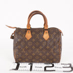 Authentic Louis Vuitton Monogram Speedy 25 Handbag vintage M41528 06E055060021