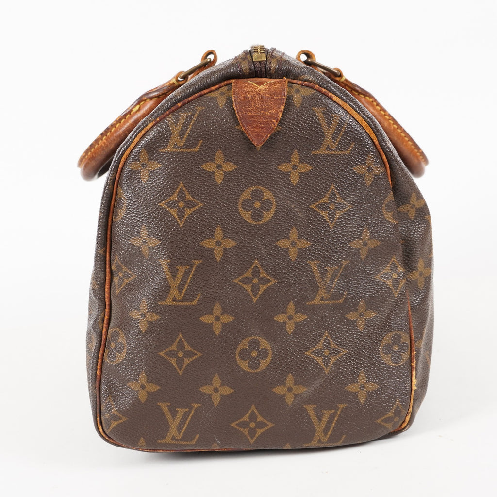Authentic Louis Vuitton Monogram Speedy 30 Handbag vintage M41526 06E373520002