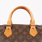 Louis Vuitton Monogram Speedy 40 M41522 Boston Hand Bag Brown Used 07E364180002