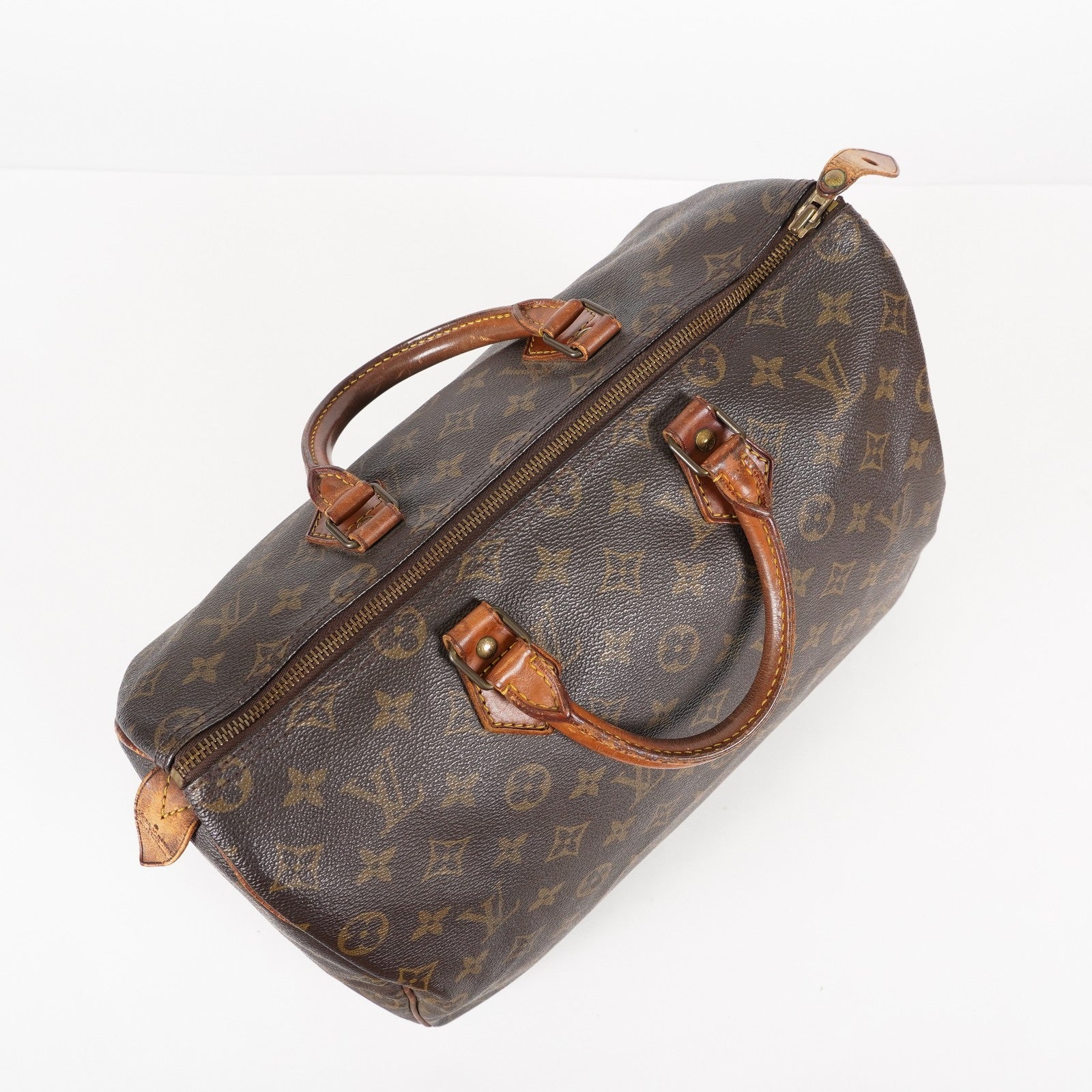 Authentic Louis Vuitton Monogram Speedy 35 M41524 Handbag used 06E125205210