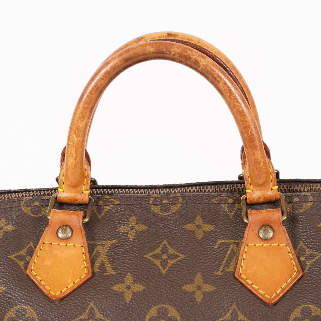 Authentic Louis Vuitton Monogram Speedy 35 Handbag vintage M41524 06E386050002