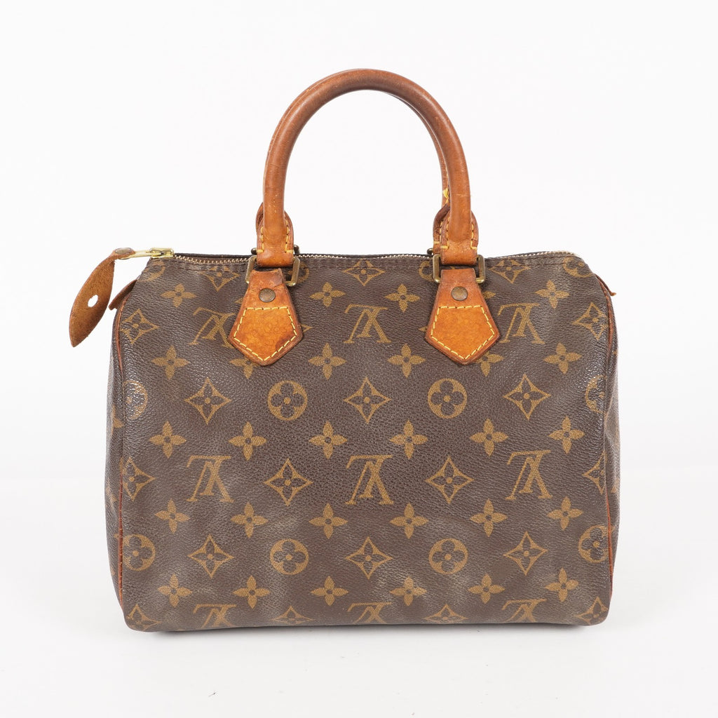 Authentic Louis Vuitton Monogram Speedy 25 Handbag vintage M41528 06E406820010